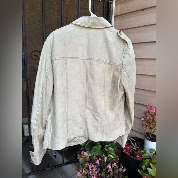 Bernardo Suede Leather Jacket - Picture 2 of 3